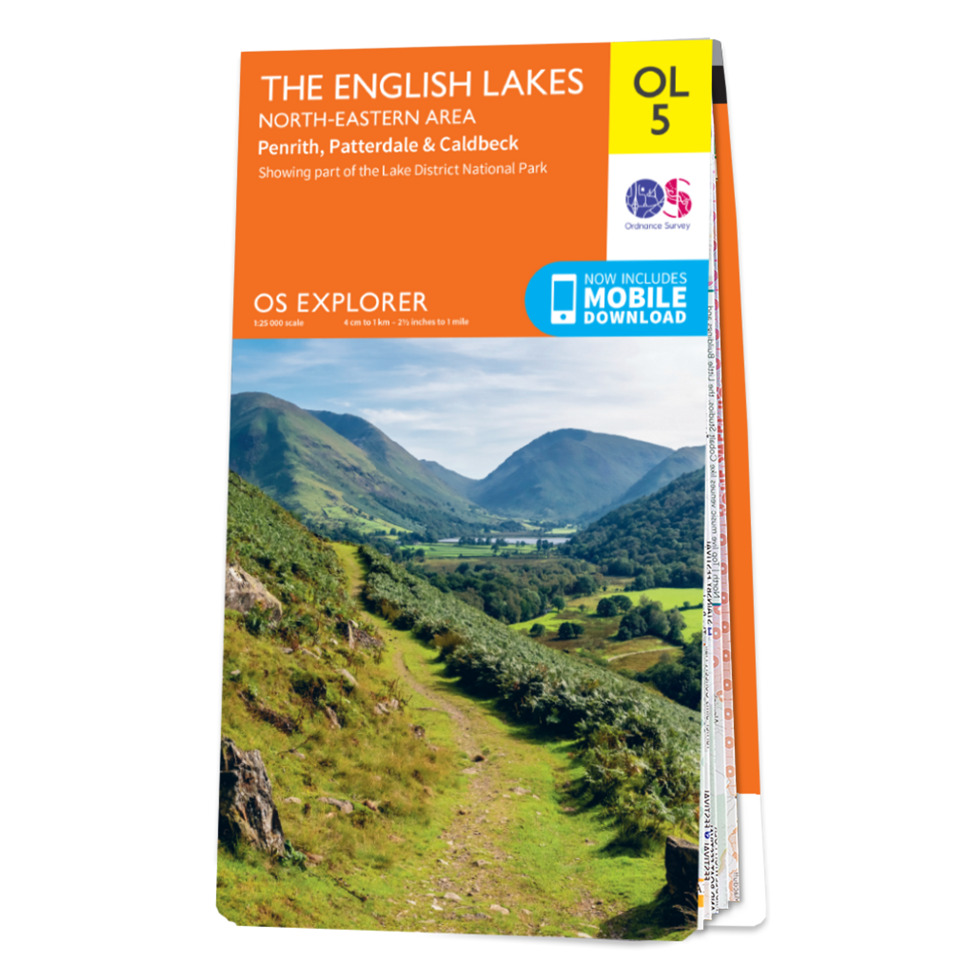 Ordnance Survey Explorer OL 5 The English Lakes North-Eastern Area