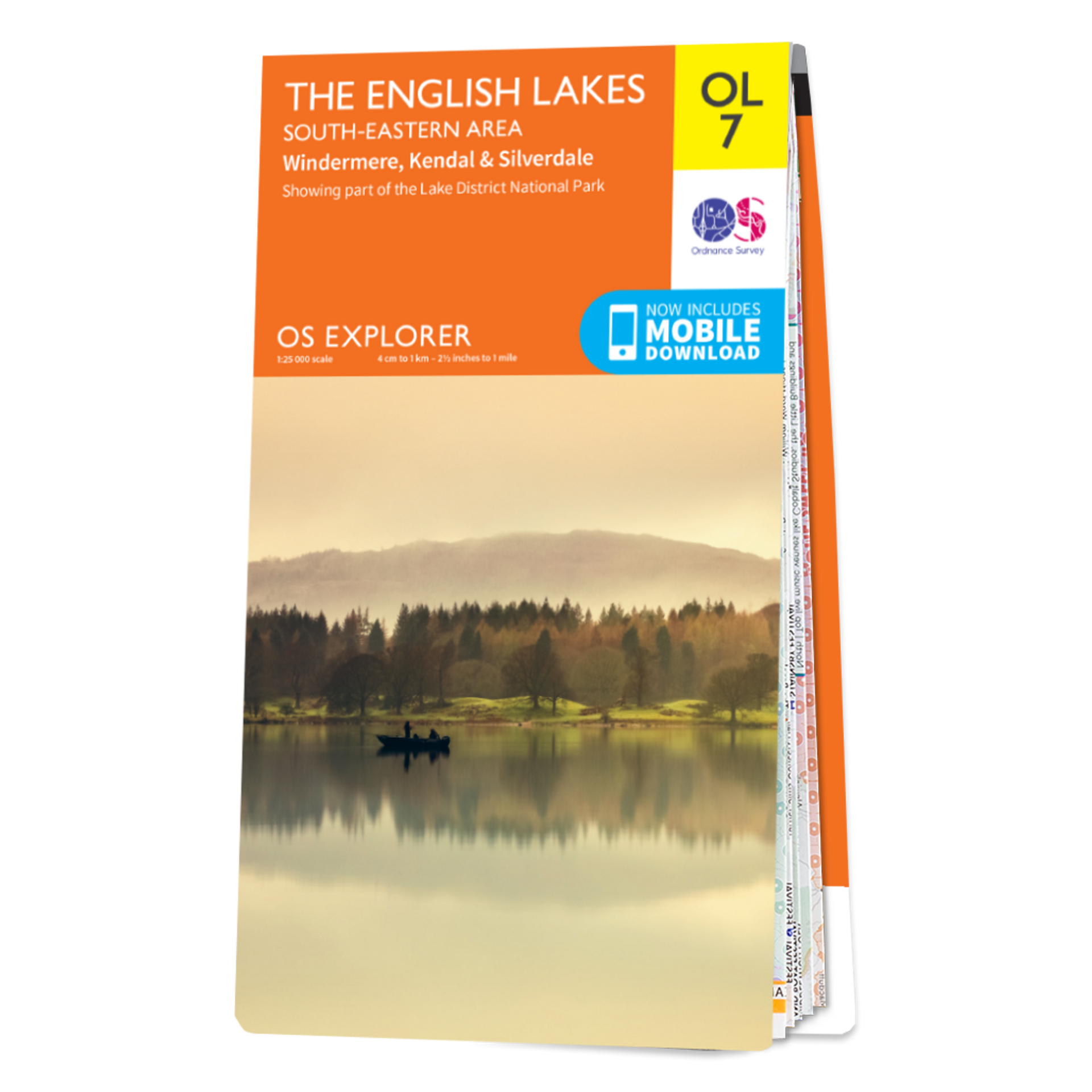 Ordnance Survey Explorer OL7 Map The English Lakes South Eastern Area