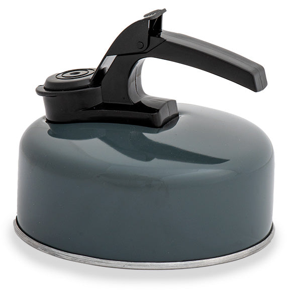 Olton Whistling Gas Kettle 1L Slate Grey