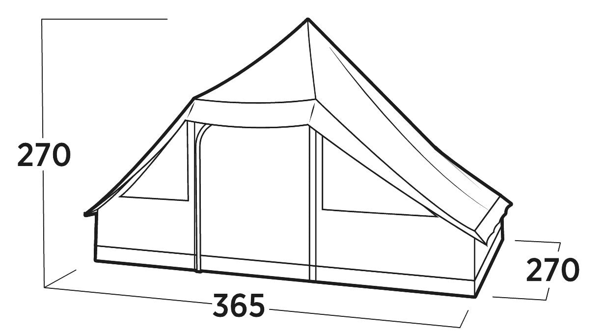 Easy Camp Orsa Cabin Glamping Tent