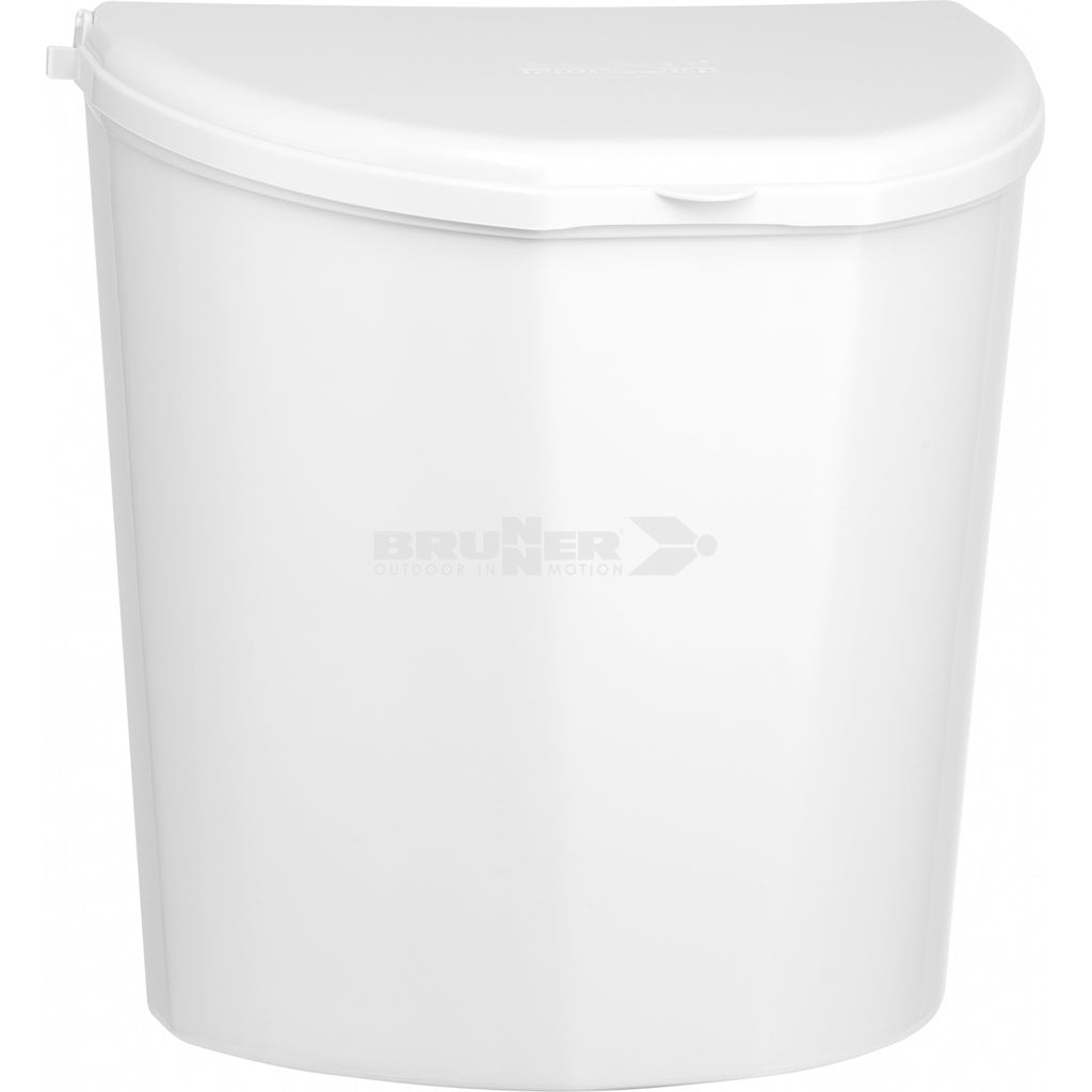 brunner pillar xl caravan waste bin white