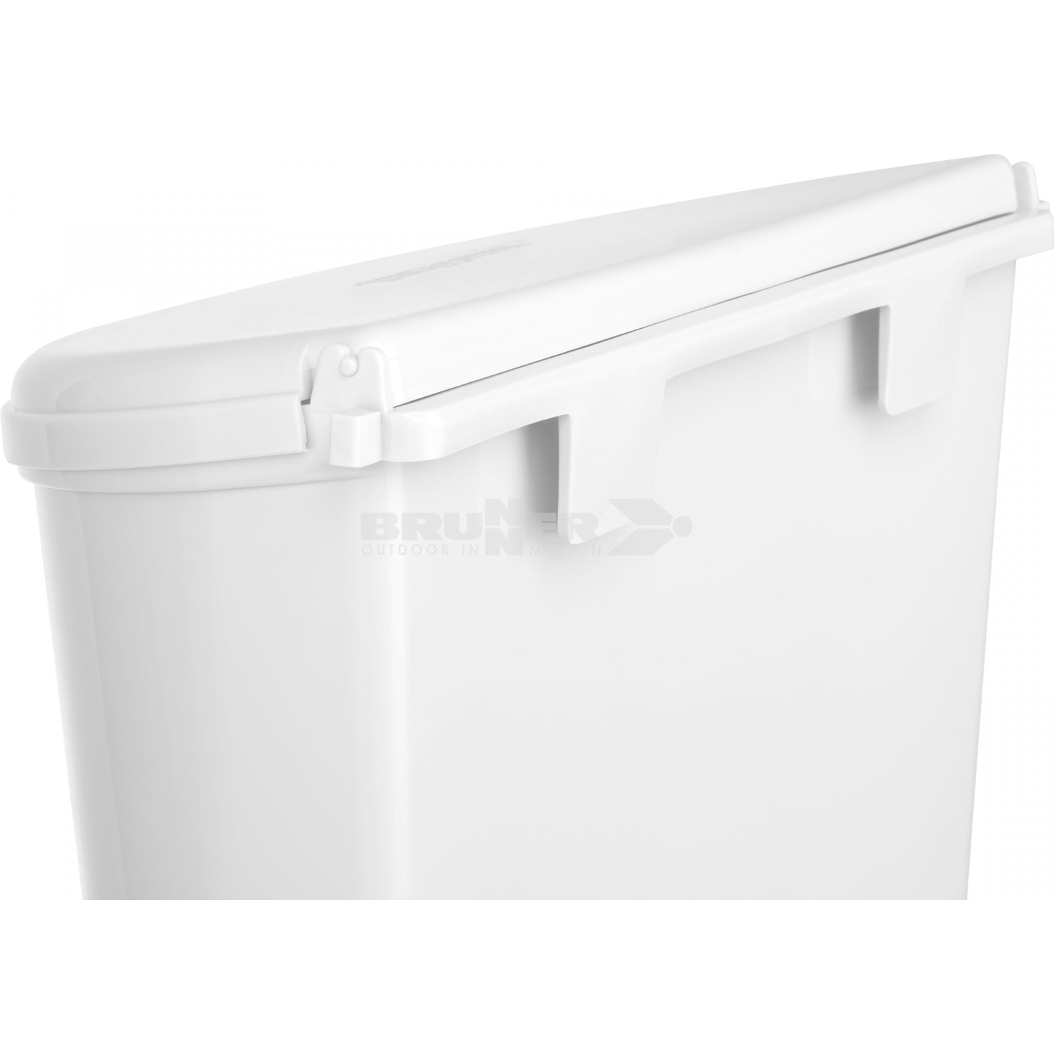 Brunner Pillar Caravan Waste Bin XL White