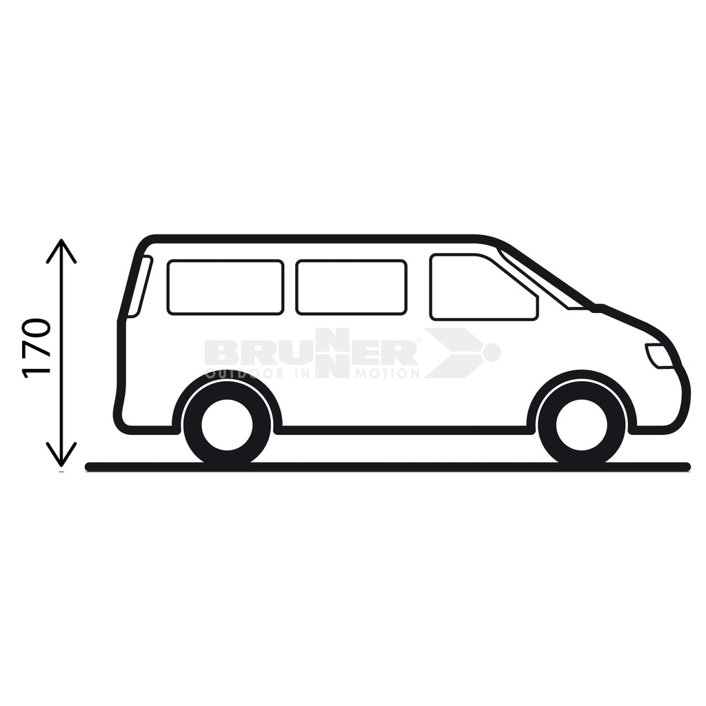 Brunner Pilote VW Caddy 4 Tailgate Awning