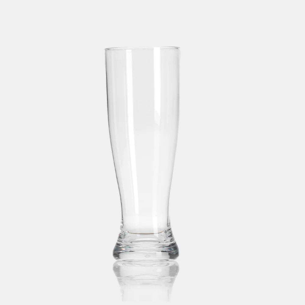 flamefield acrylic tall pilsner glass