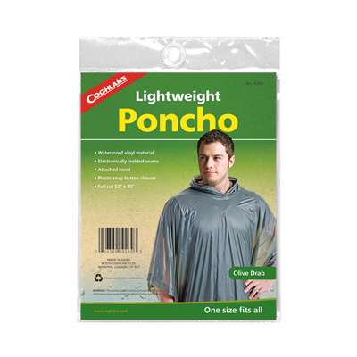 Coghlan's Lightweight Poncho Olive