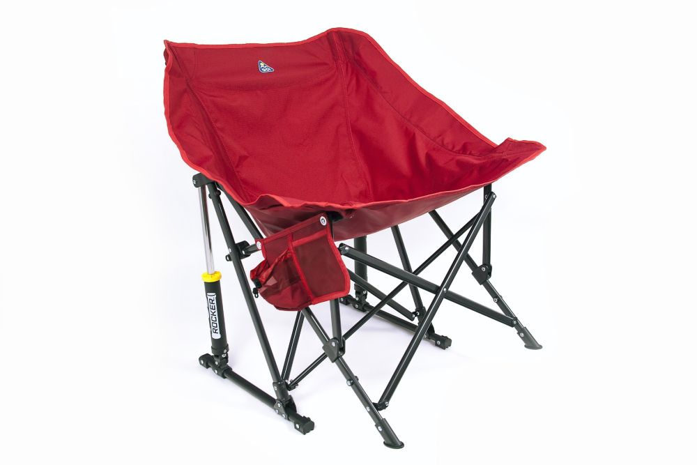 GCI POD ROCKER CAMPING CHAIR RED