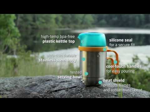 Biolite Campstove Kettle pot & Coffee Set