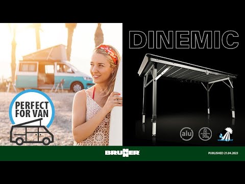 Brunner Dinemic 4 Aluminium Table Top Camping Table