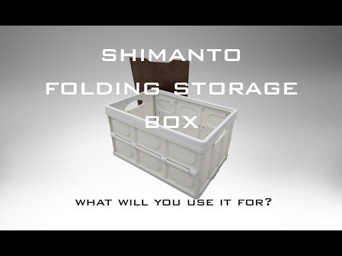 Outdoor Revolution Shimanto Folding Storage Box with a Table Top Lid