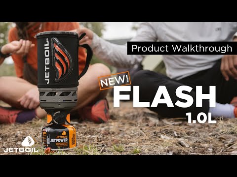 Jetboil Flash 1.0L Stove Fast Boil Cooking Stove DARK CAMO