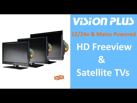 Vision Plus 22" Smart TV with DVD