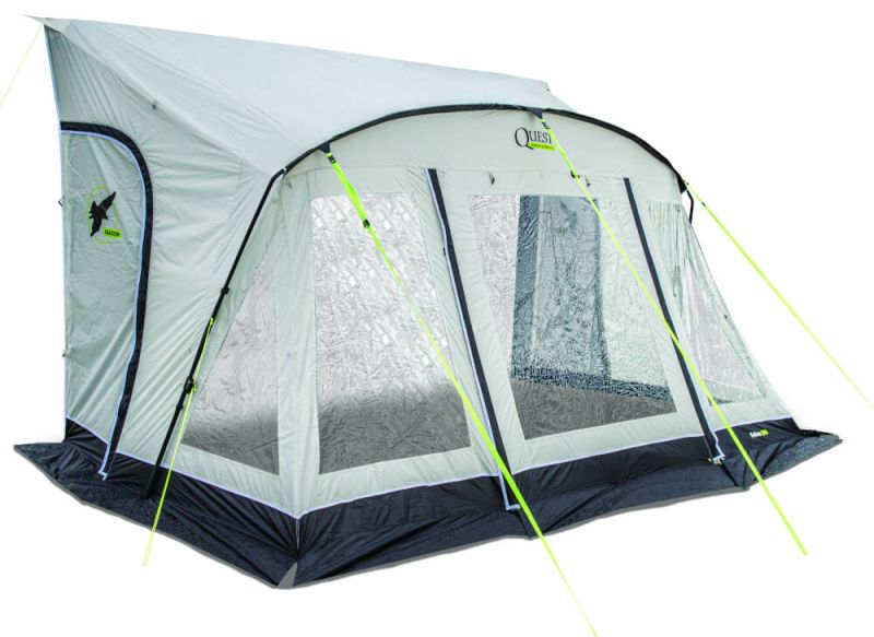 Quest Falcon 390 Poled Caravan Porch Awning