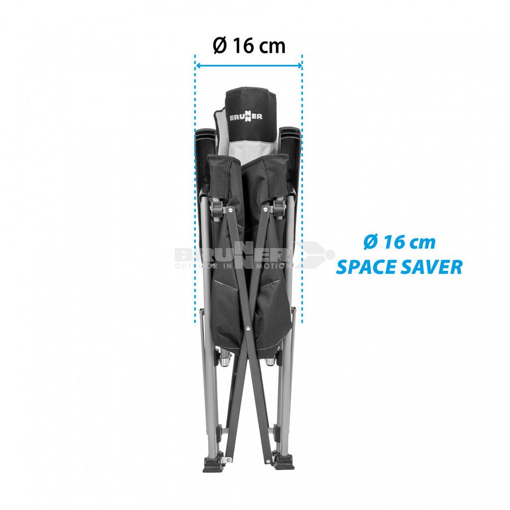 Brunner Raptor Highback Camping Chair Blue