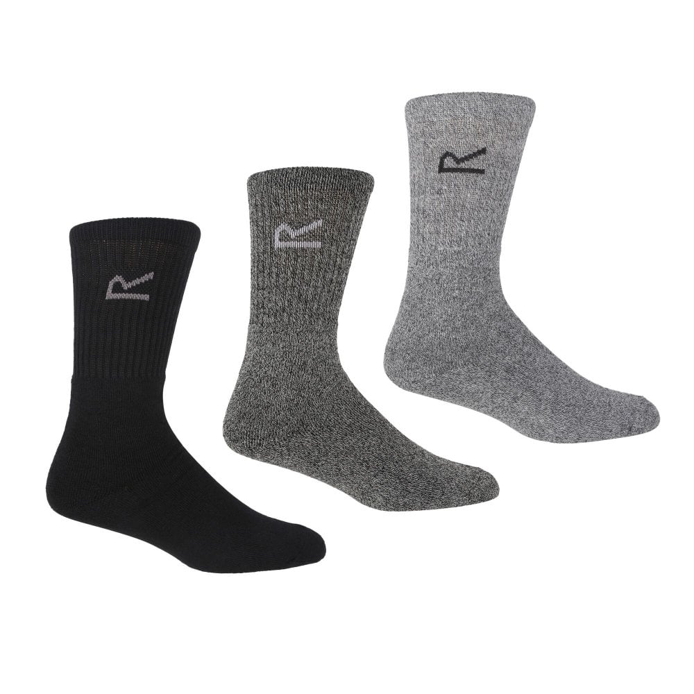 Regatta Men's 3 Pack Socks Size 6-11