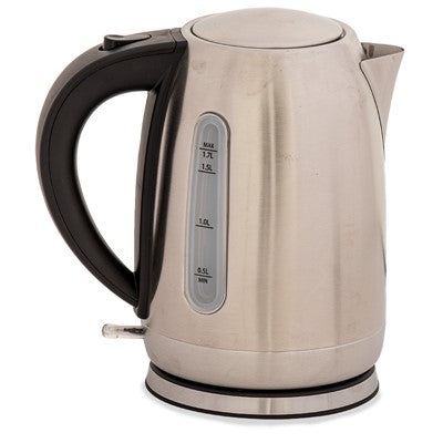 Quest Rocket 1.7L Stainless Steel Low Wattage Mains Electric Kettle