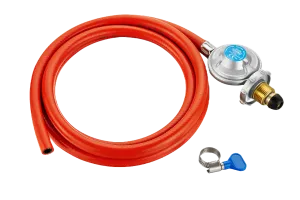 cadac propane regulator and 2 m gas hose assembly