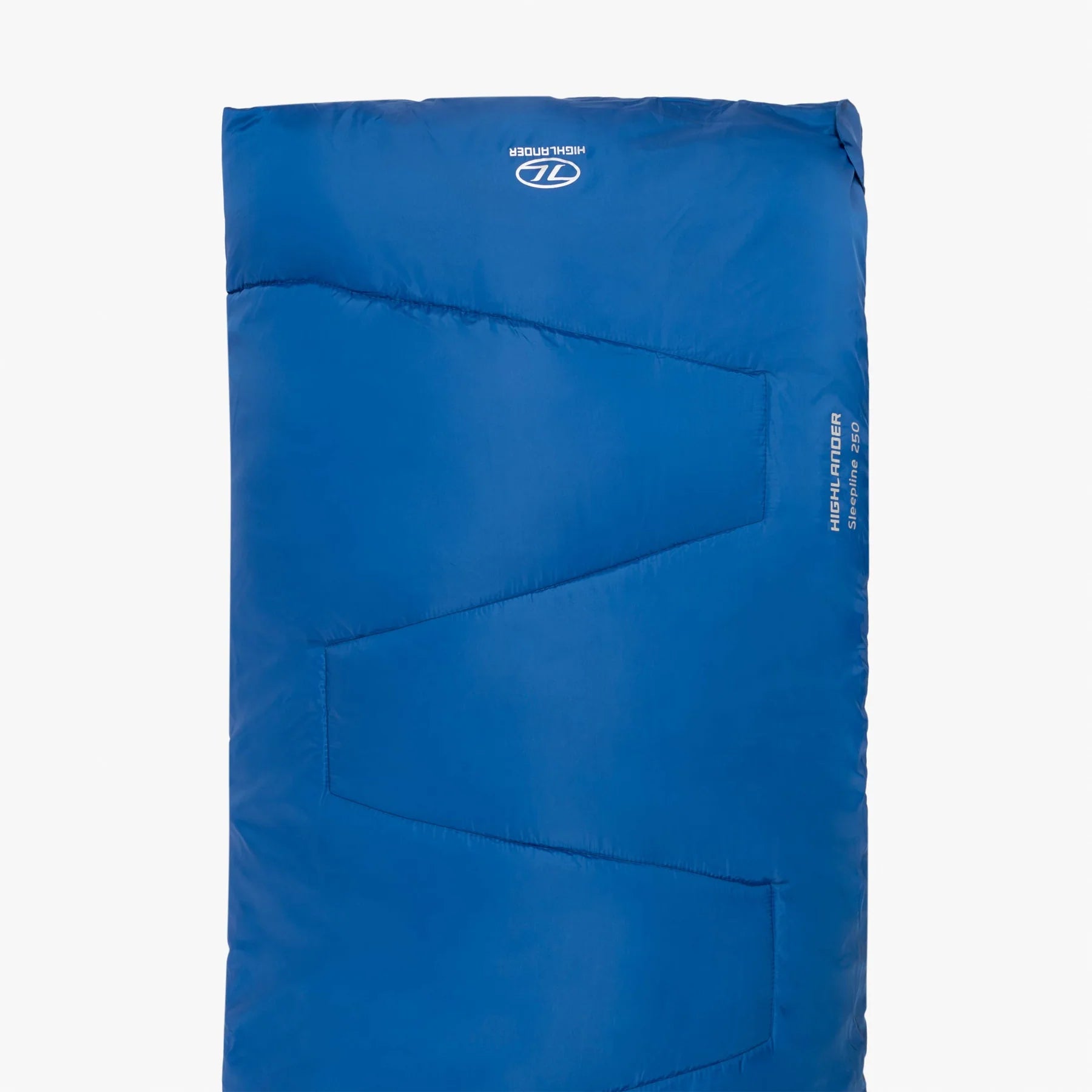 highlander sleepline 250 envelope sleeping bag blue