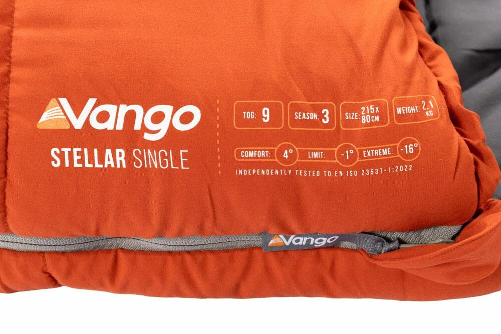 Vango Stellar Single Sleeping Bag Harissa
