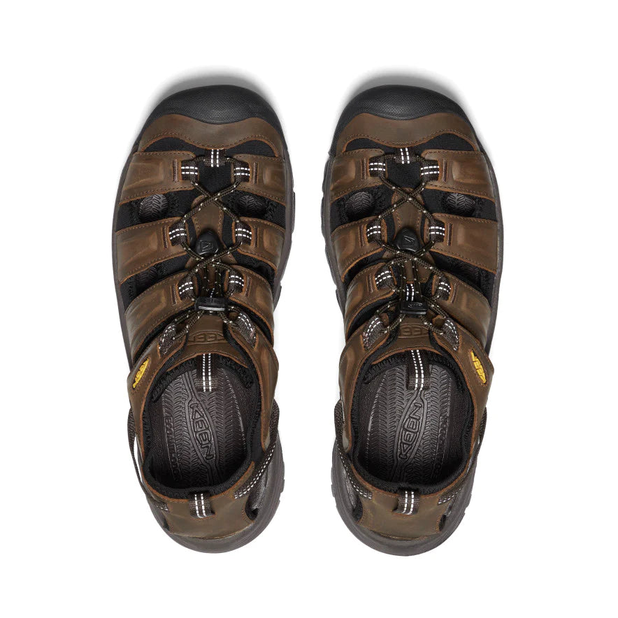Keen Men's Targhee III Hiking Sandal Bison/Mulch