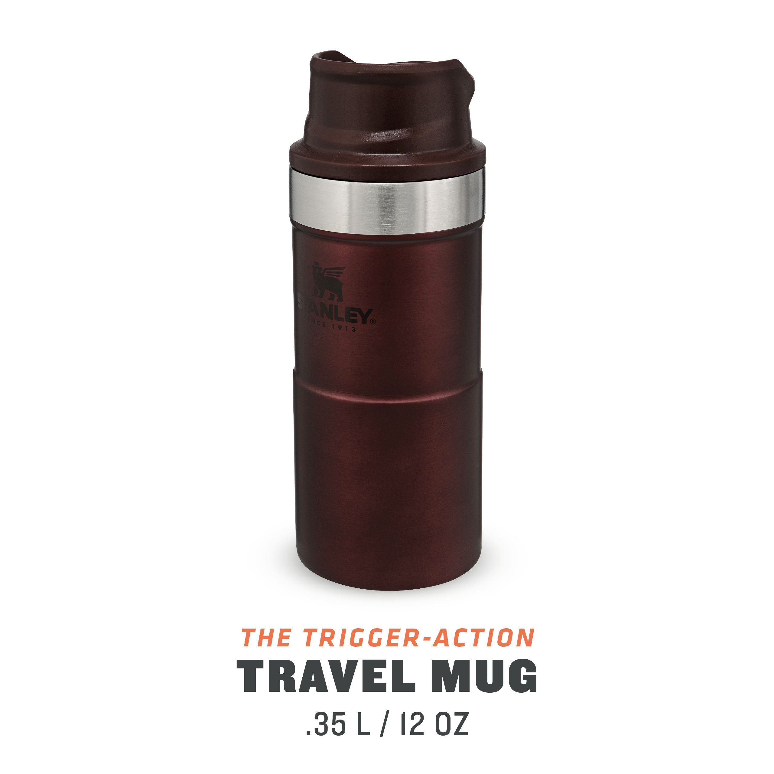 Stanley Classic Trigger Action Travel Mug 0.35L Wine