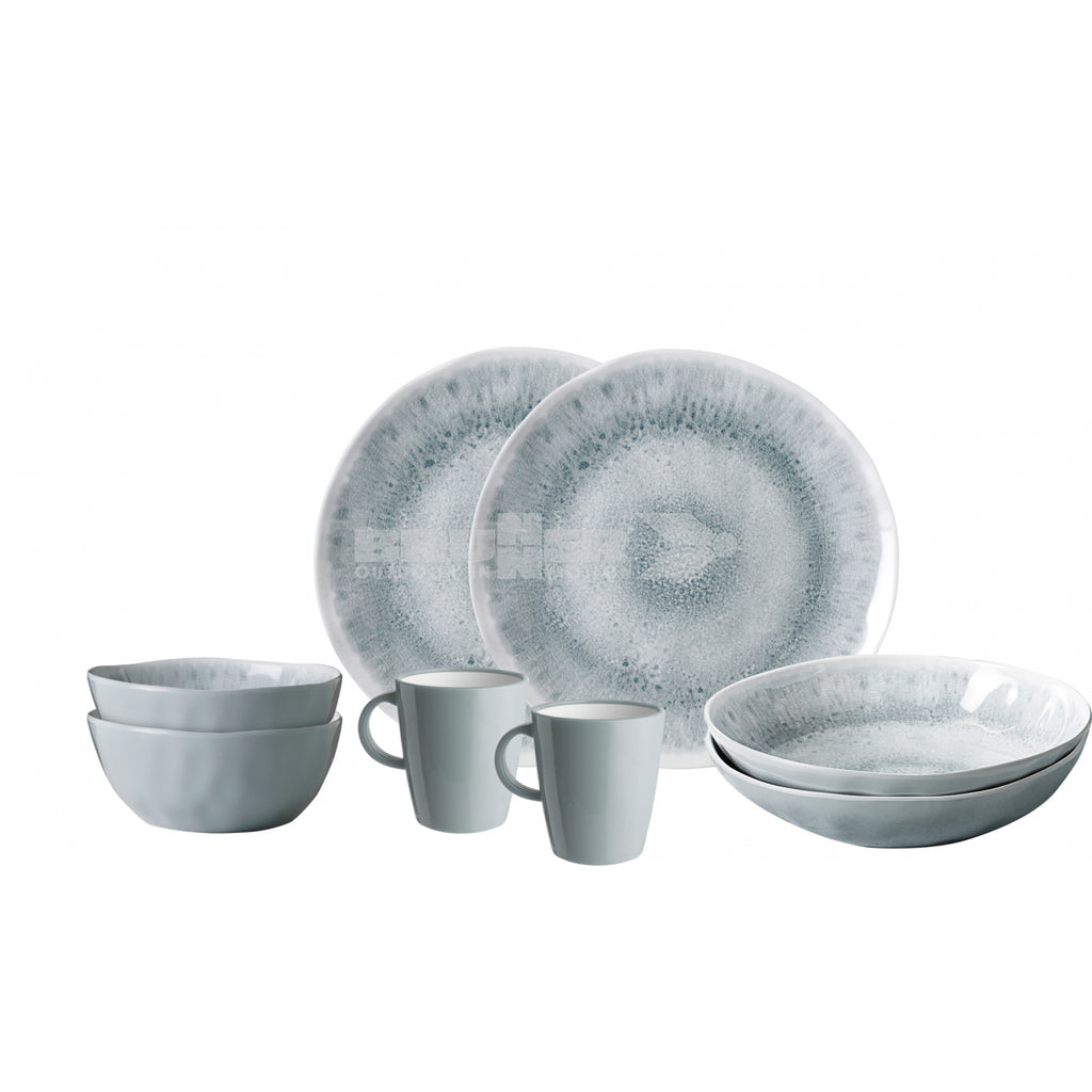 Brunner Pearl Tete a Tete Set 8 Piece Melamine Diner Set