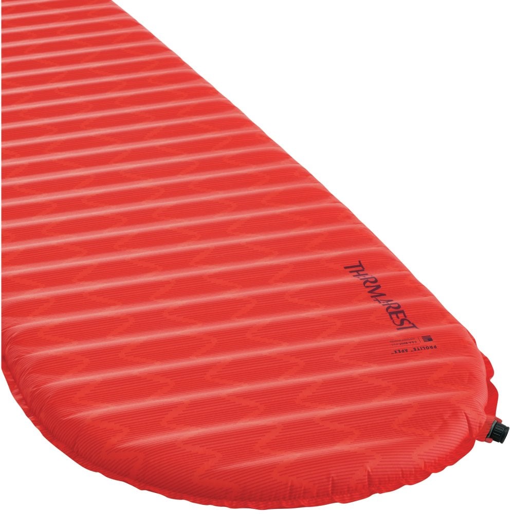 thermarest prolite apex lightweight self inflating sleep mat regular