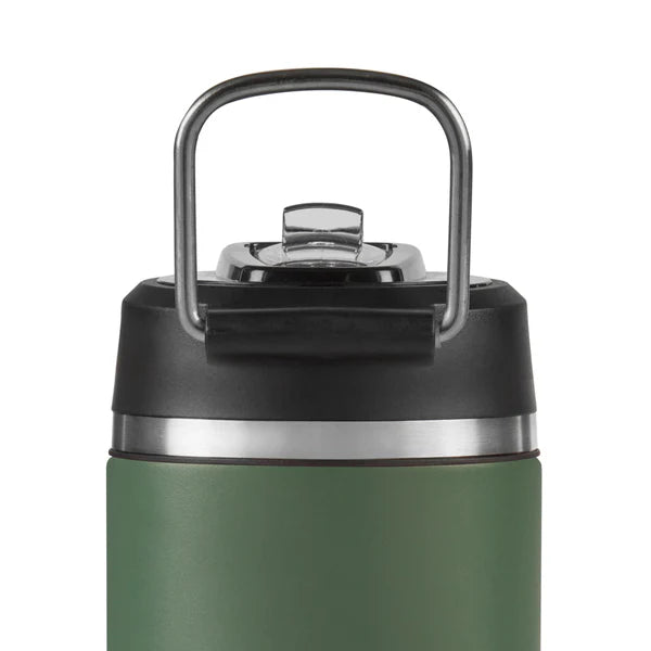 Thermos Icon Flip Lid Water Bottle 530 ml Rock Cap Green