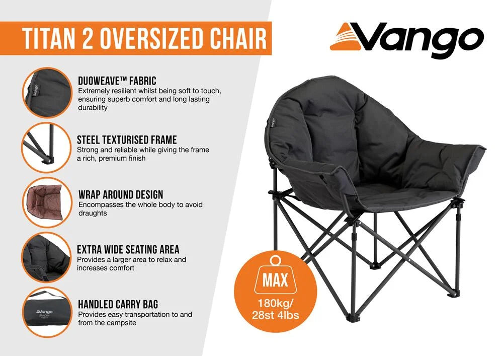 Vango Titan 2 Oversized Chair Excalibur