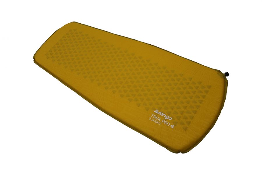 vango trek pro 3 short self inflating camping mattress