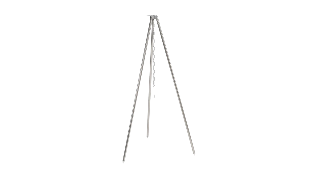 easy camp campfire aluminium cooking tripod