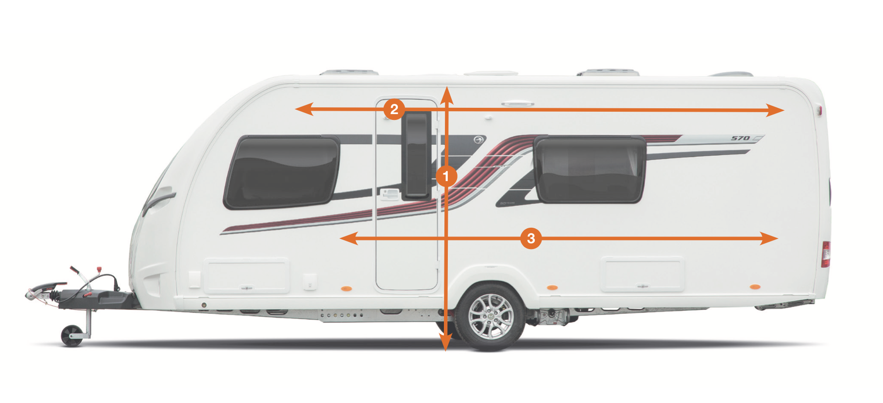Vango Balletto Air 260 Elements Shield Caravan Porch Awning