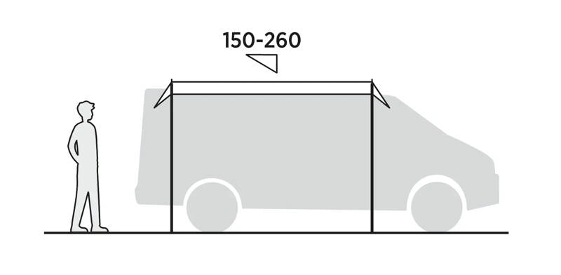 Easycamp Voss Campervan Sun Canopy