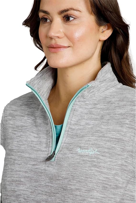 Weird Fish Nancy 1/4 Zip Fleece Jacket