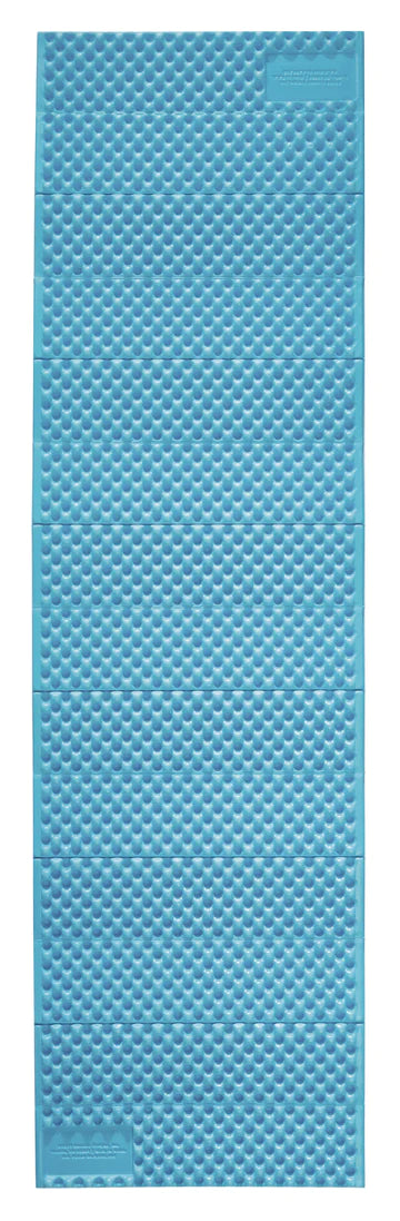 thermarest z lite sol closed cell sleeping mat regular blue/silver