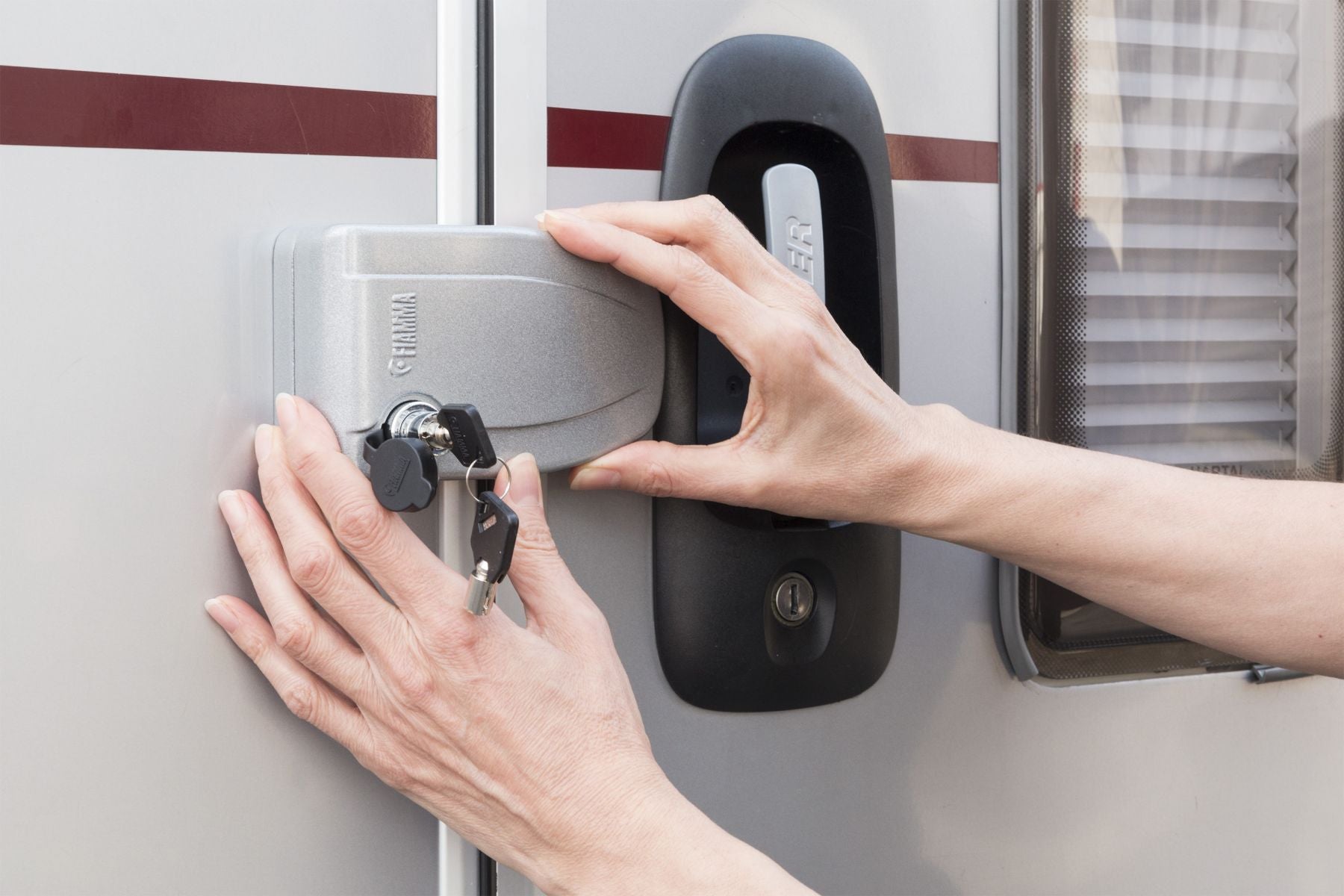 Fiamma Safe Door White
