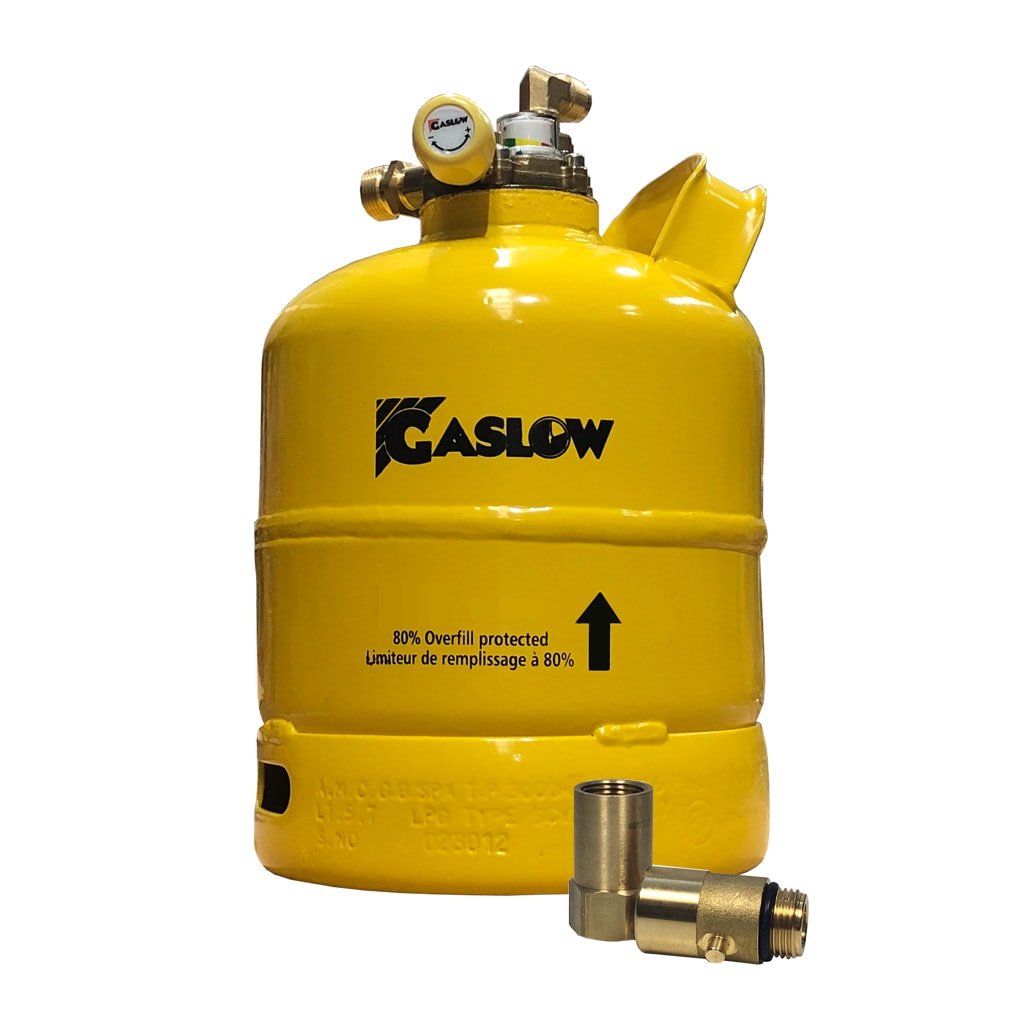 Gaslow Direct Fill 2.7kg Refillable Gas Cylinder
