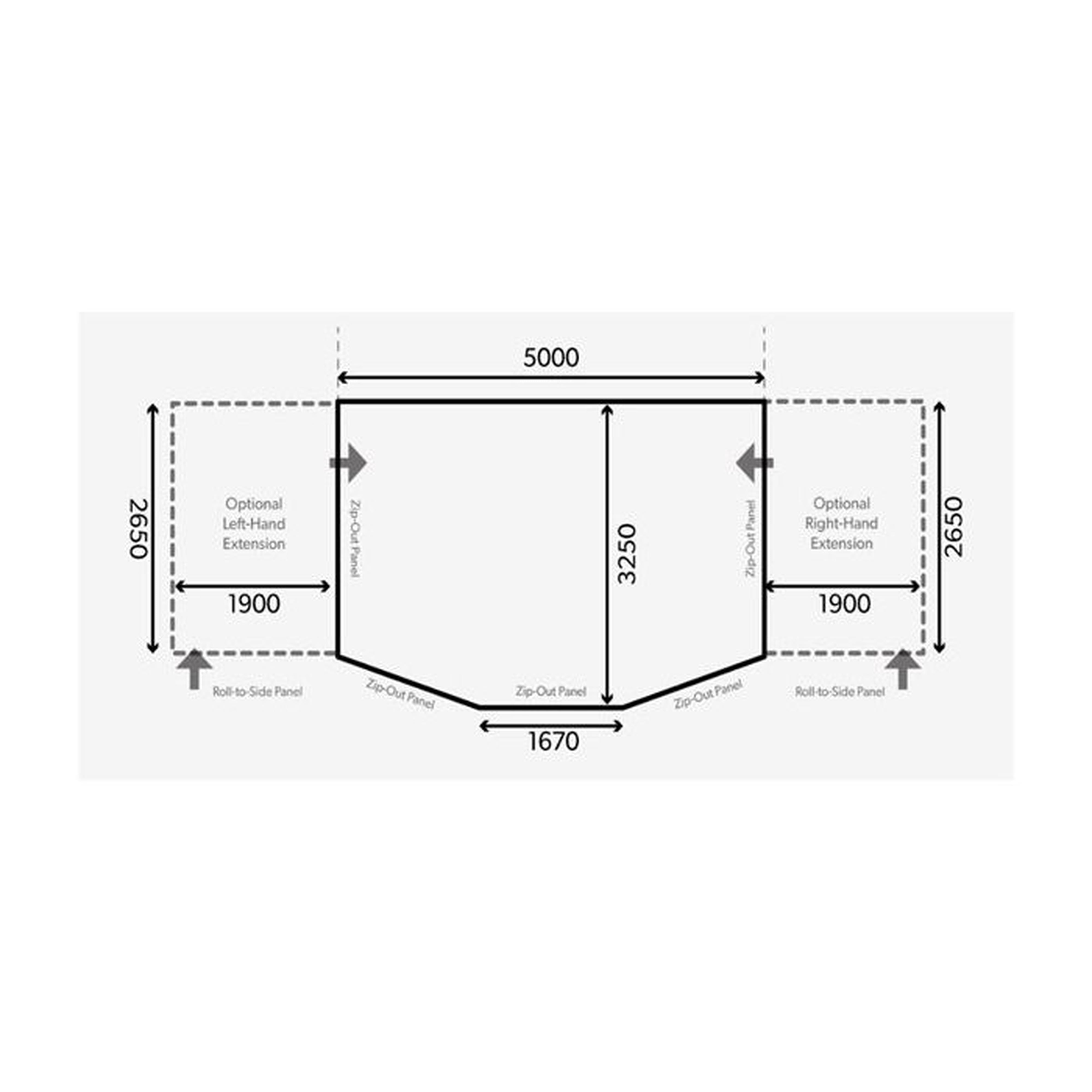 Dometic Ace Air Pro 500 S Awning 2023 Model