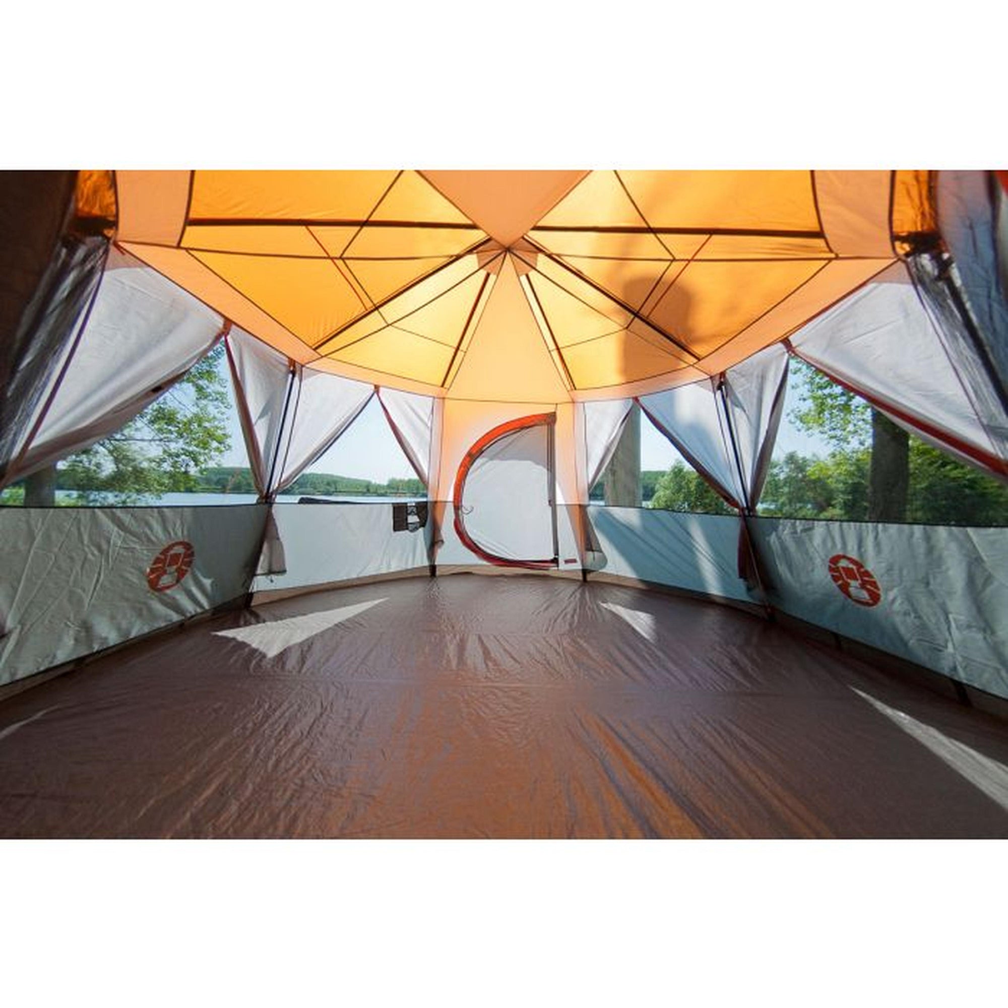 Coleman Cortes Octagon 8 Tent ORANGE