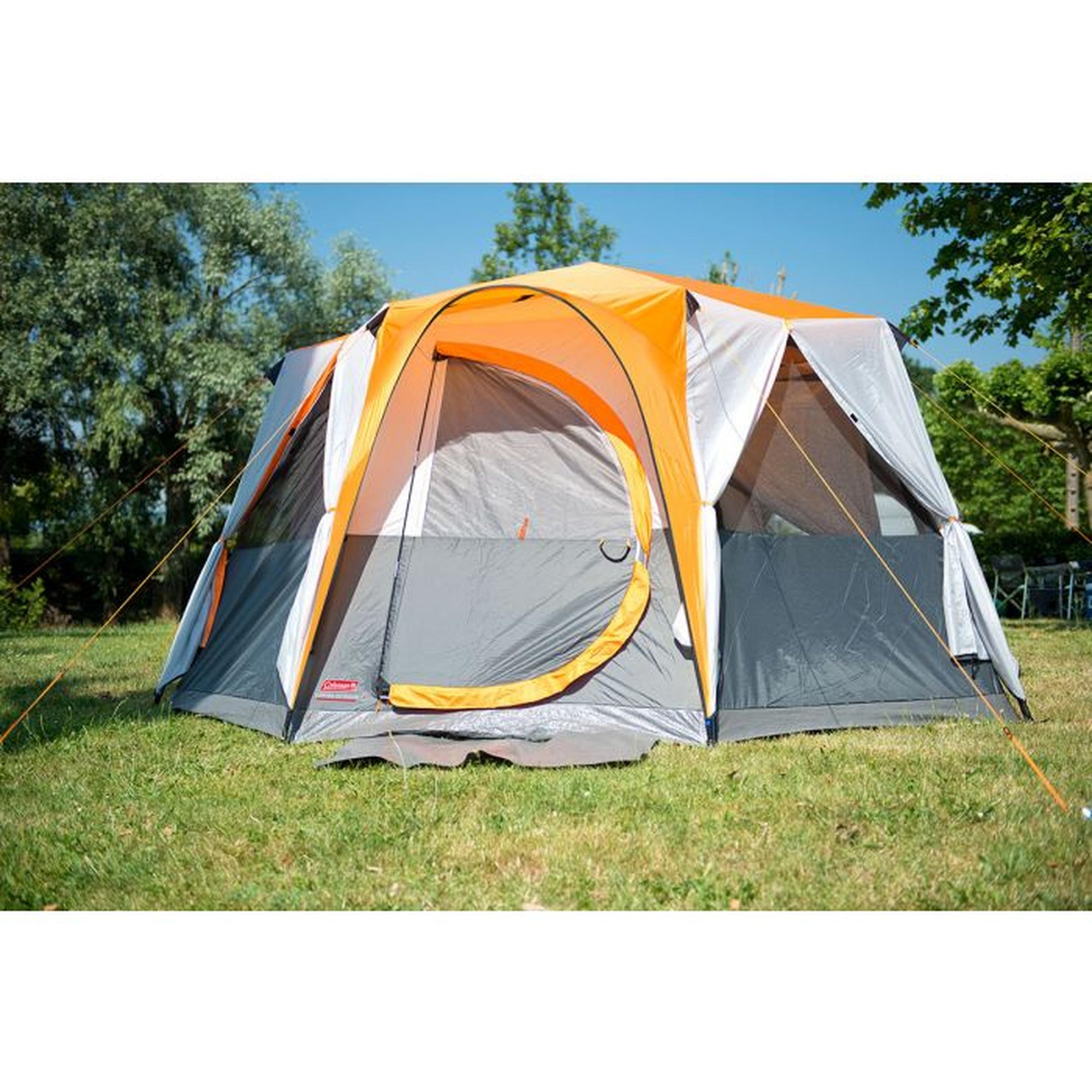 Coleman Cortes Octagon 8 Tent ORANGE