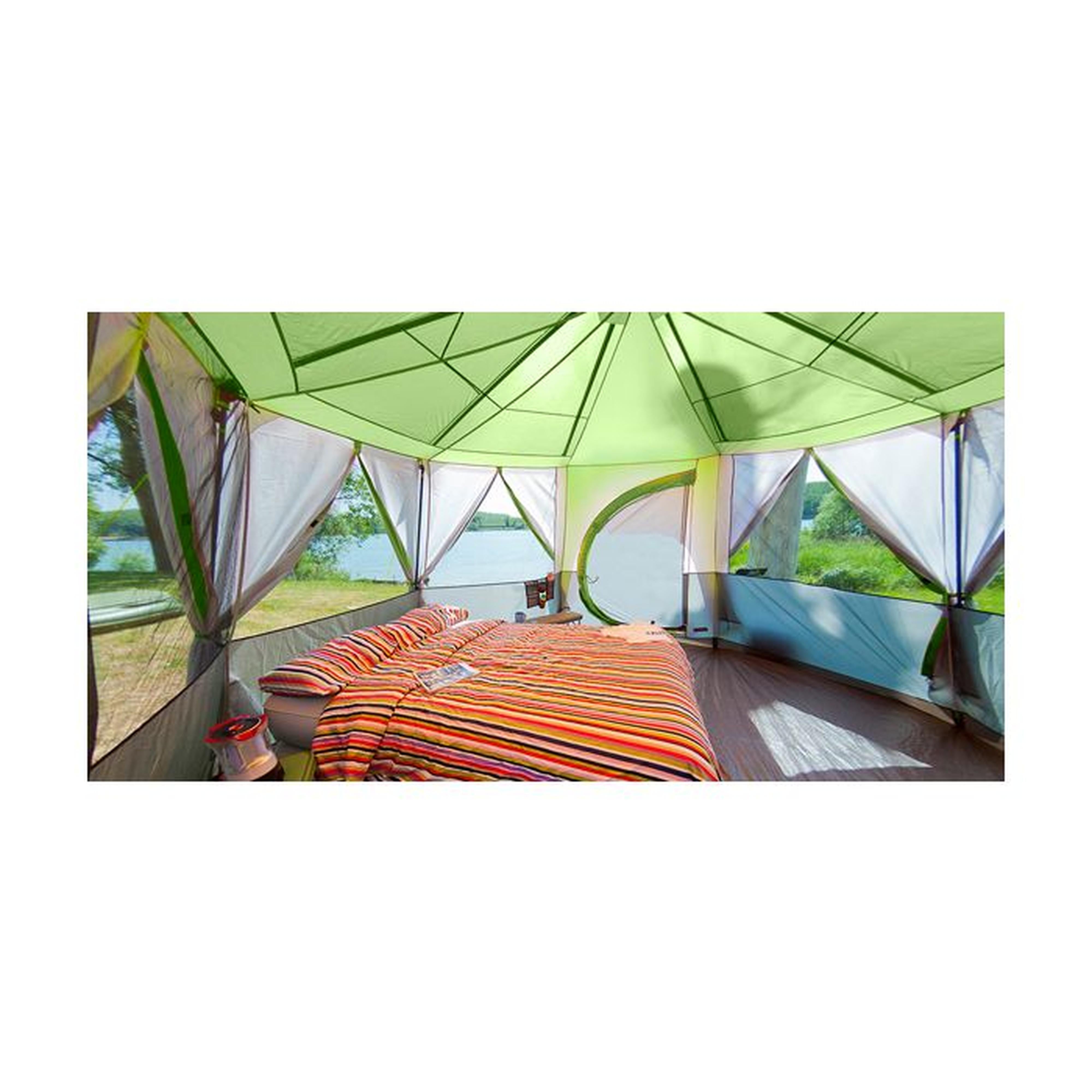 Coleman Cortes Octagon 8 Tent Green