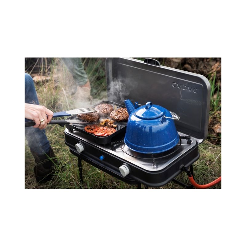 Cadac 2 Cook 3 Pro Deluxe Portable GAS Barbeque Camp Cooker