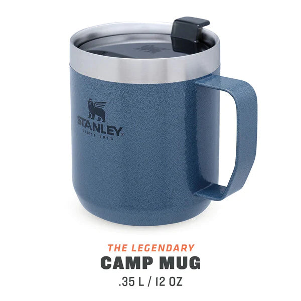 stanley legendary stay hot camp mug 0.35l hammertone lake