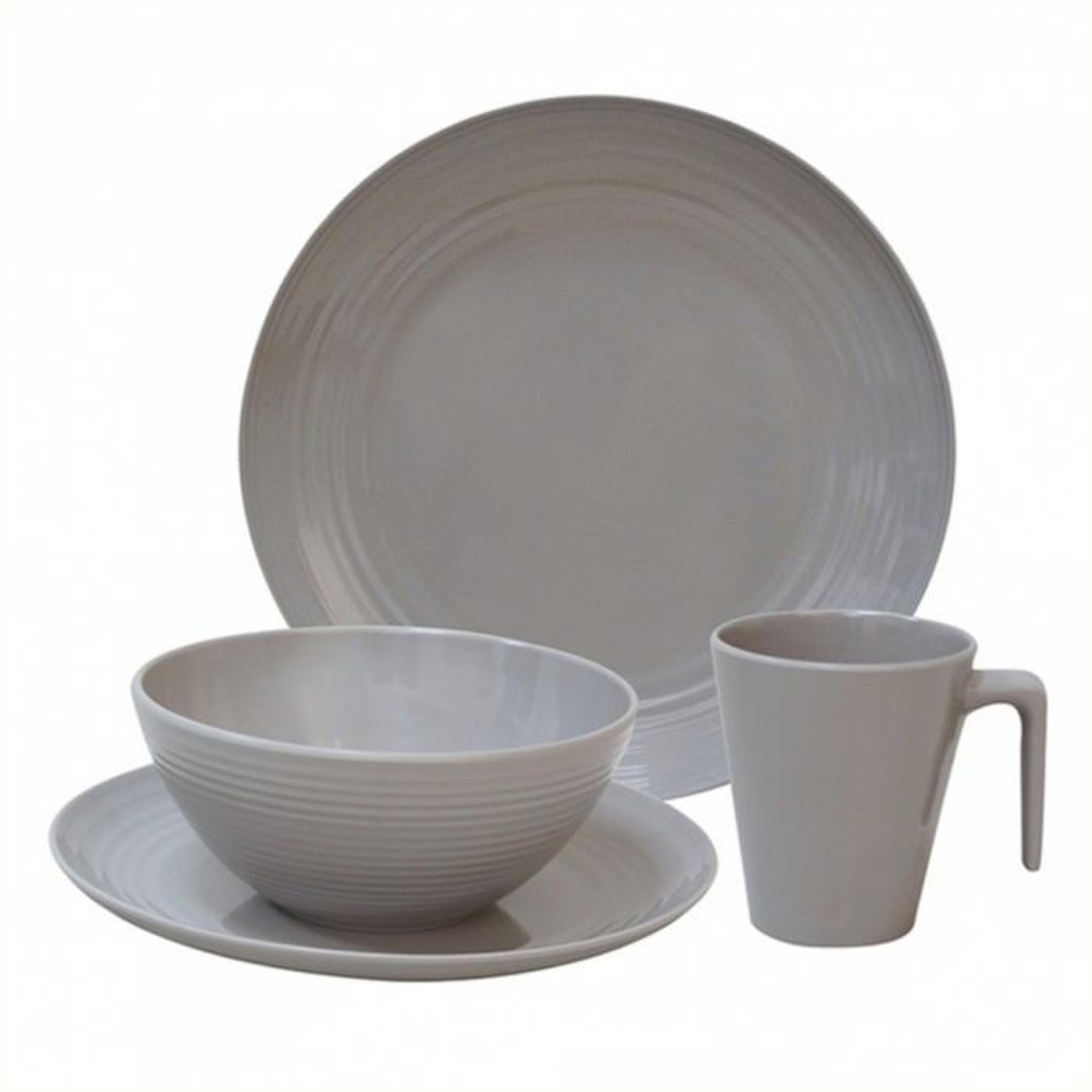 flamefield seramika latte melamine set 16 pieces