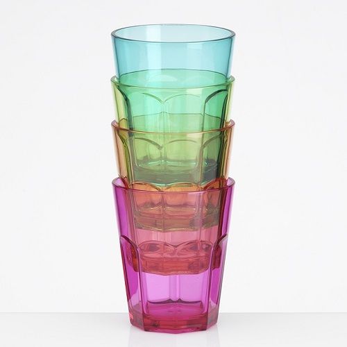 Flamefield Soda Acrylic Glasses -Set of 4 – Jacksons of Old Arley