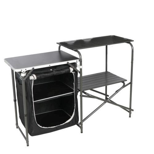 Royal Chef Aluminium Camp Kitchen Stand & Larder