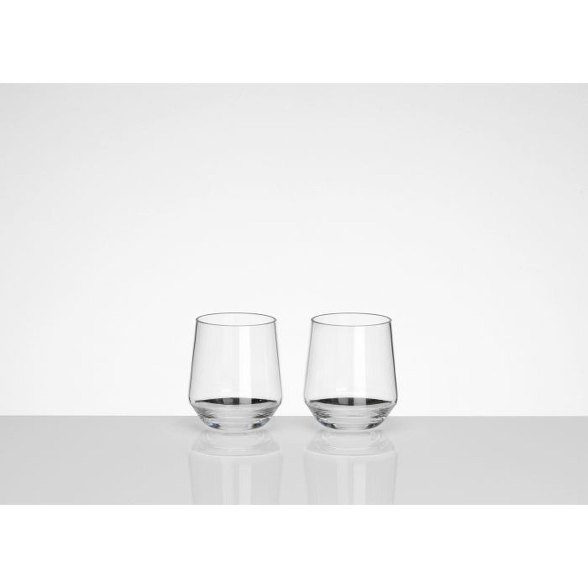 flamefield savoy polycarbonate short tumblers  set of 2