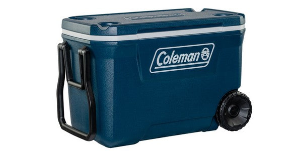 coleman xtreme 62qt cool box with wheels