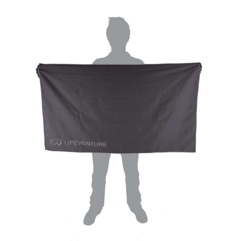 Lifeventure HydroFibre Towel XL Grey
