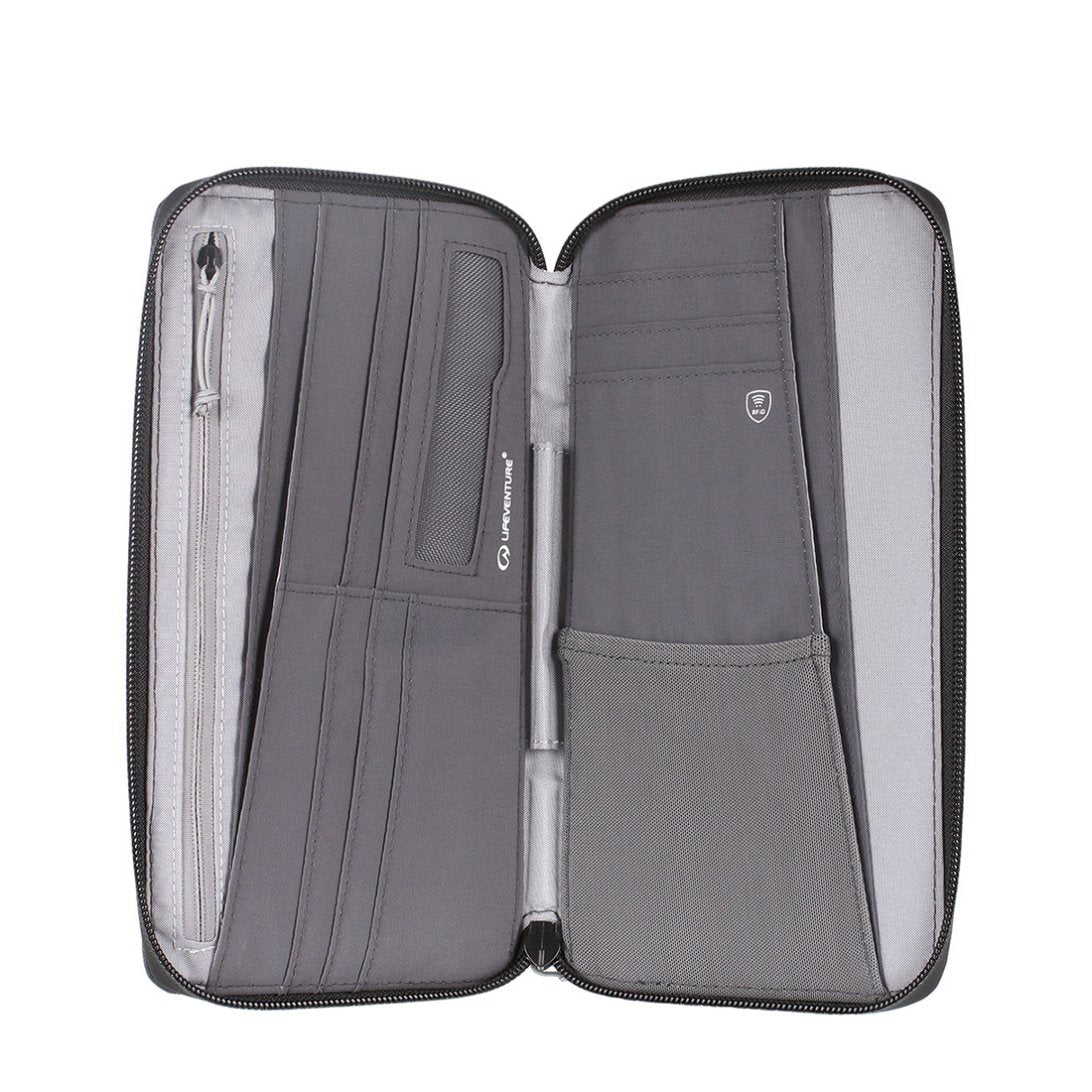 Lifeventure RFID Travel Wallet Grey