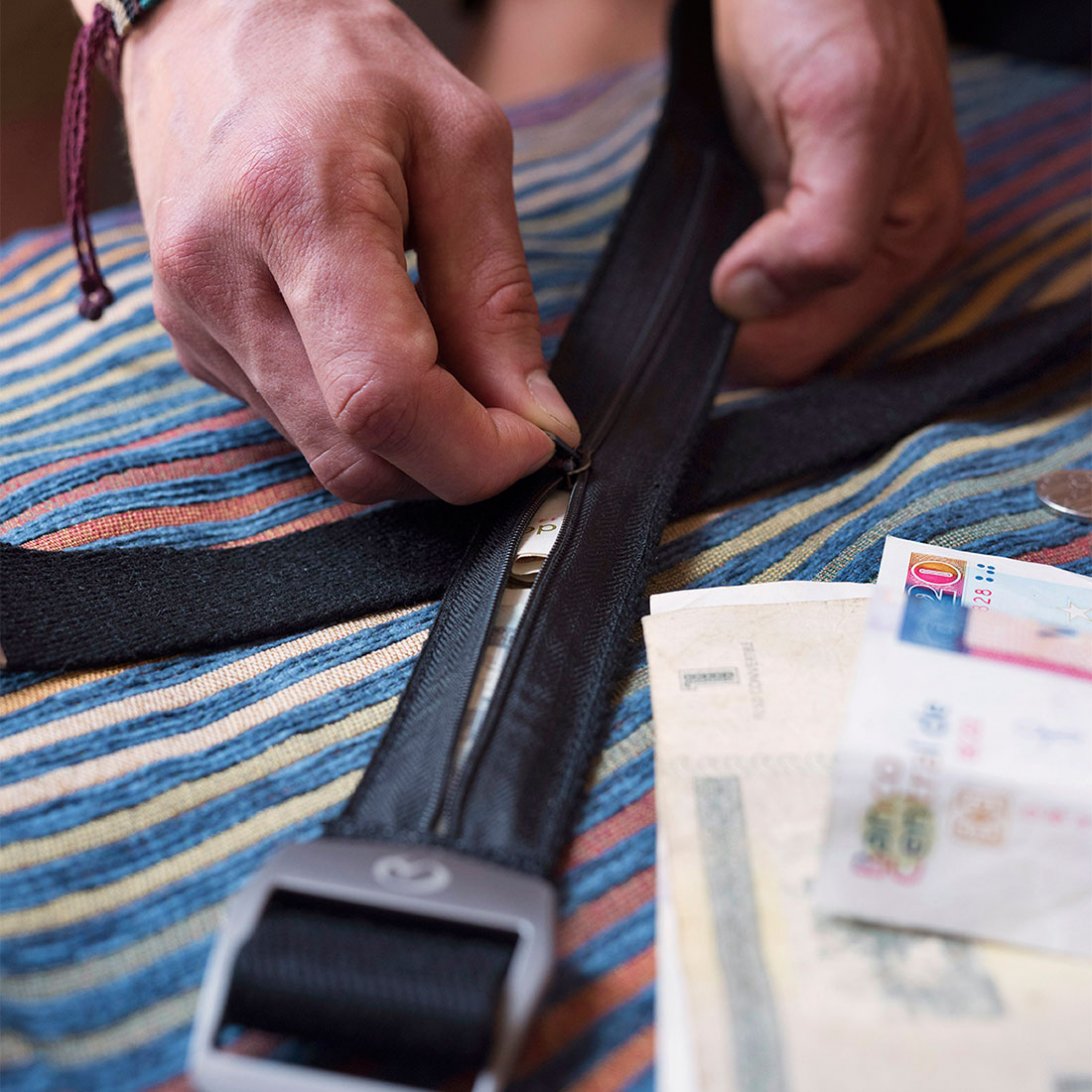 Lifeventure Travel Money Belt Black